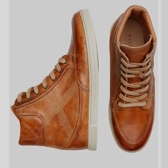 Bedstu | Lordmind Moc Toe High-Top Sneakers - Picture 1 of 8